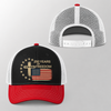 US 250 Years Freedoms 1776-2026 250th Birthday Trucker Hat HA75 921672