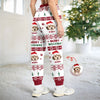 Custom Pet Photo With Festive Ugly Patterns - Personalized Sweatpants CH07 899502