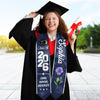 Personalised Birth Flower Graduation Class Of 2026 Stoles Gift for Graduates LM32 899327