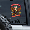 Celebrate  America 250th Anniversary & Honoring 100 Years of Route 66 Car Window Decal Sticker CH07 910496