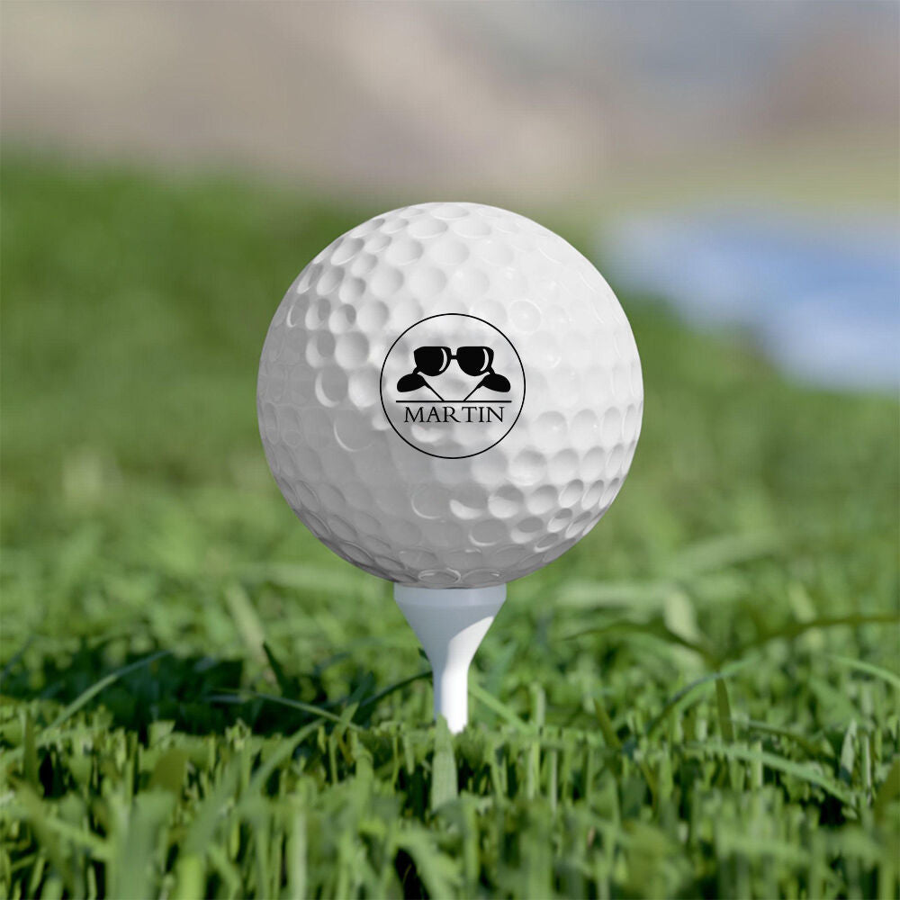 Personalized Sunglasses Name Golf Ball Stamp Box Golf Gifts for Men, Funny Gift LM32 897539
