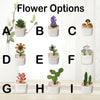 Personalized Thank You for Helping Me Grow Tulip Glass Flower Pot - Teacher Appreciation, Succulent Cactus Figurine, Valentine's Day HO82 901432