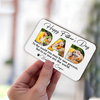 Custom Photo Dad To Me You Are The World Car Visor Clip CH07 895948