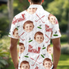 Custom Funny Face The Golf Father Polo Shirt Gift For Golfer, Golf Lovers CH07 899800