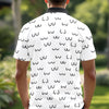 Custom Name Funny Women Breast Doodle Personalized Polo Shirt Funny Gift For Men HA75 898742