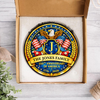 Custom Family Name 250th Anniversary Of America Stained Glass Suncatcher LM32 899287