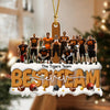 Custom Photo The Best Football Team Ever Personalized Acrylic Ornament LM32 895993
