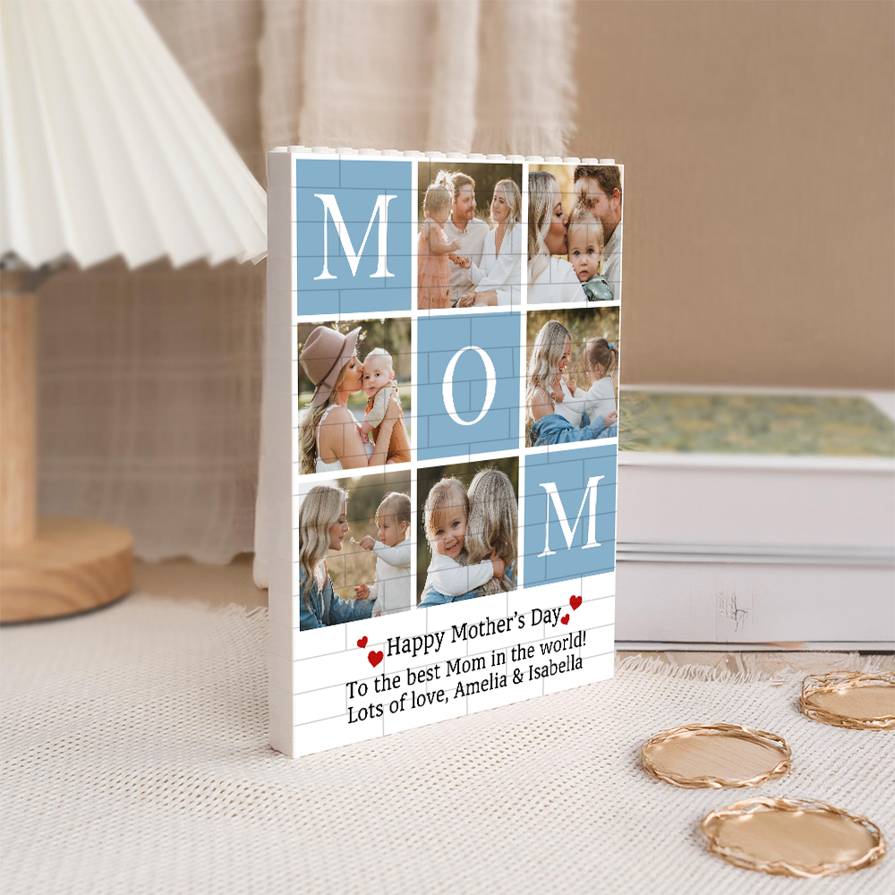 Custom Photo Mom Happy Mother's Day Building Block CH07 910694