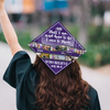 Custom Photo All that I Am And Hope To Be Personalized Graduation Cap Topper HA75 920812