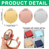 Custom Name Bridesmaids Flower Engraved Pocket Makeup Mirror LM32 893891