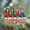 Besties Forever - Personalized Acrylic Ornament LM32 895943