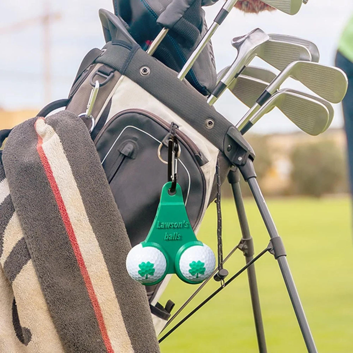 Personalized 3D Printed Golf Ball & Tees Holder Funny Golf Accessory for Him, Gift for Golf Lovers, Golf Dad Gift Idea LM32 897627
