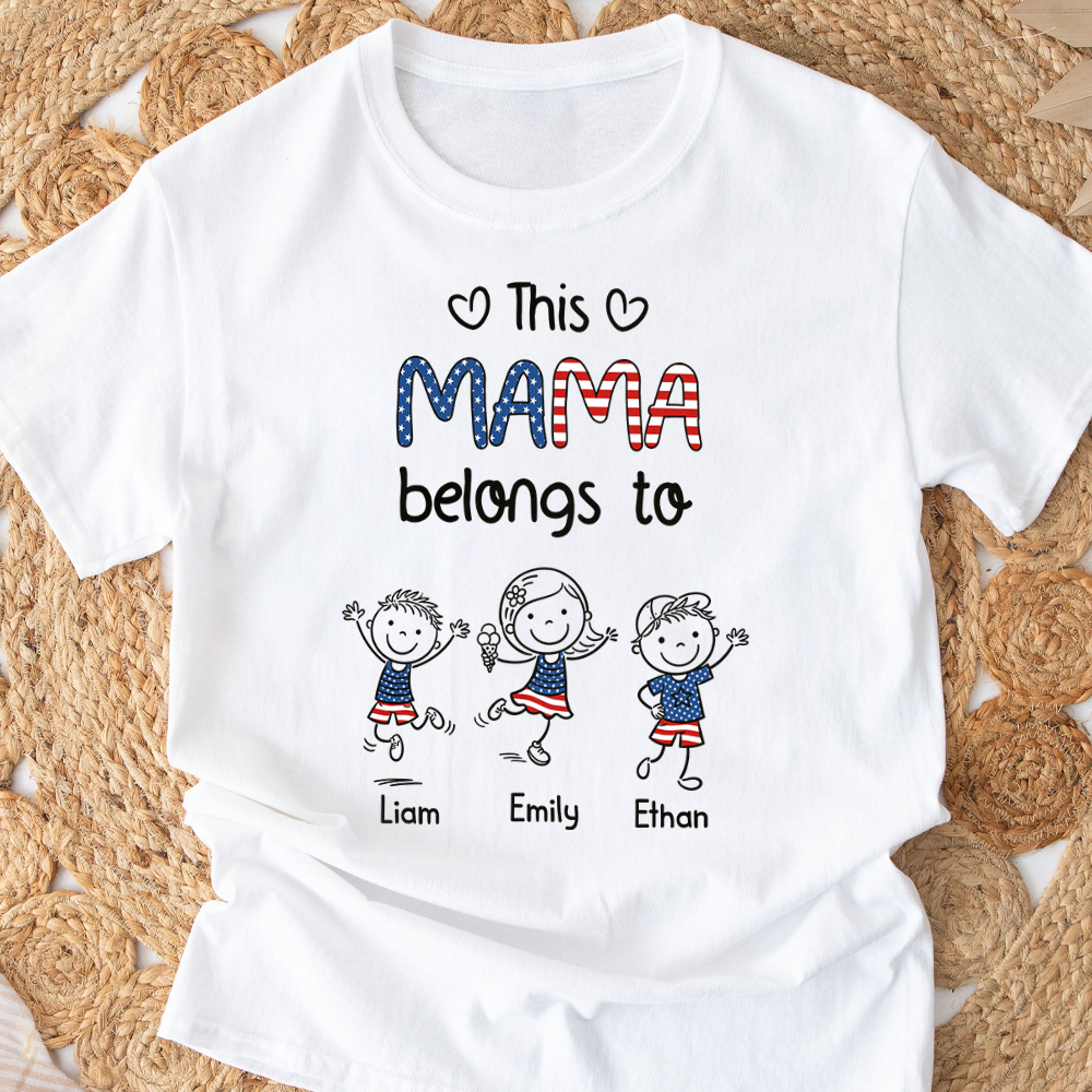 Personalized This Grandpa Belongs To Us Personalized Bright Shirt HA75 920560