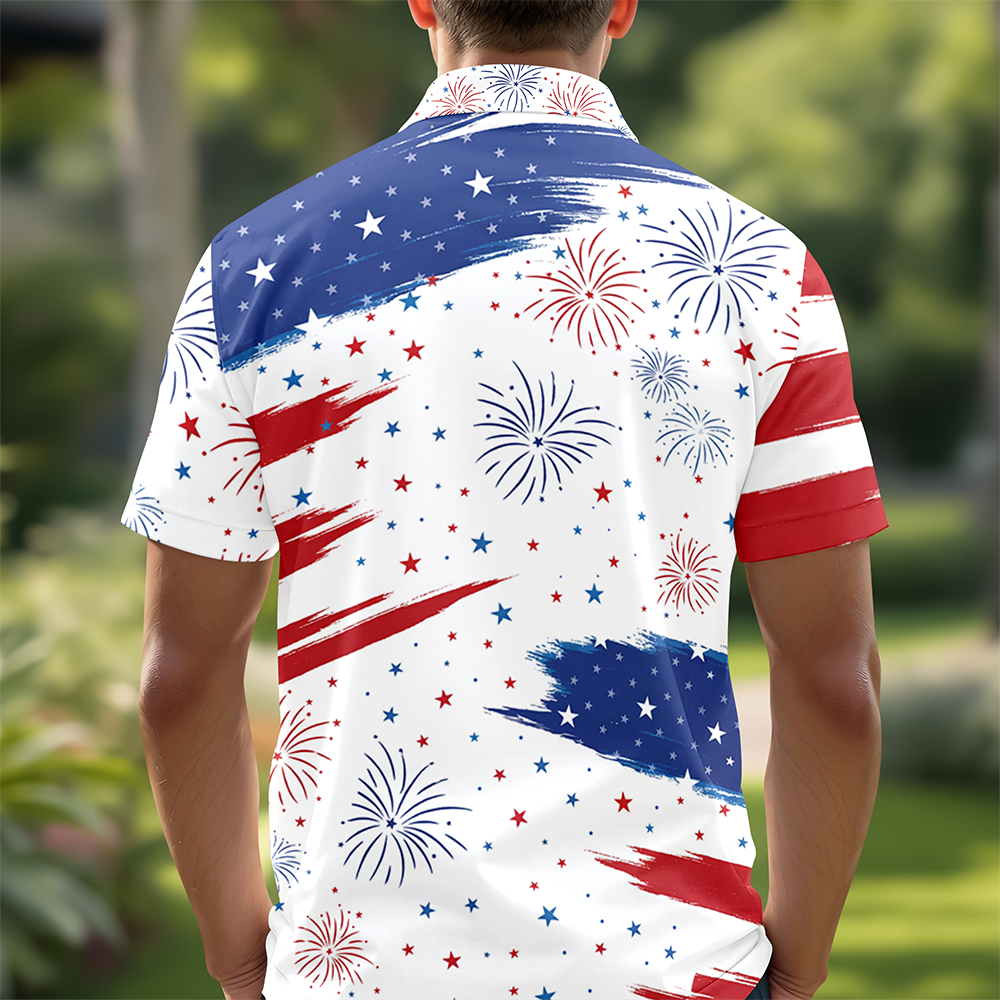 American Dog Dad Dog Mom Polo Shirt Gifts For Dog Lovers TH10 898709