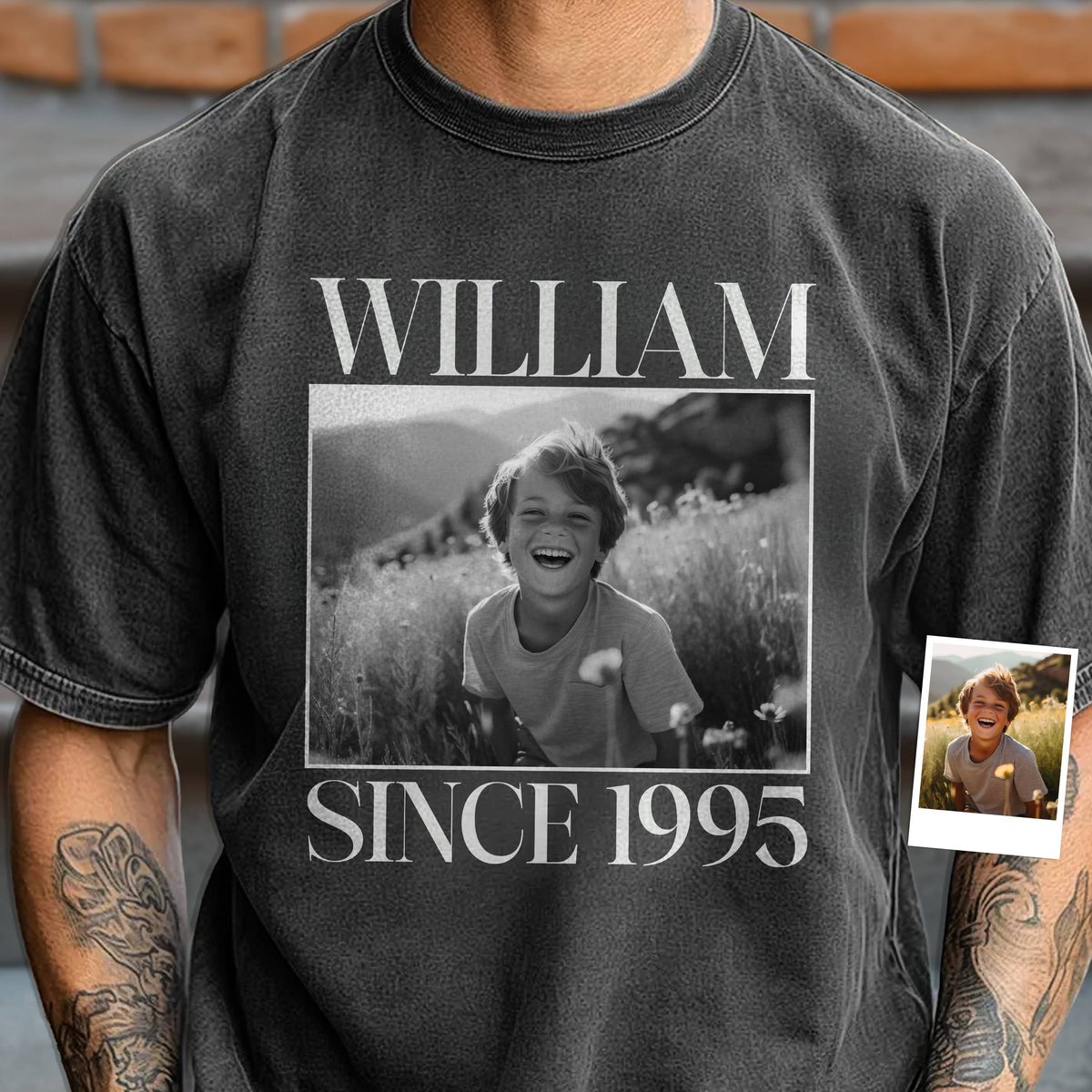 Custom Photo Vintage Family Comfort Shirt, Birthday Gift HO82 894912