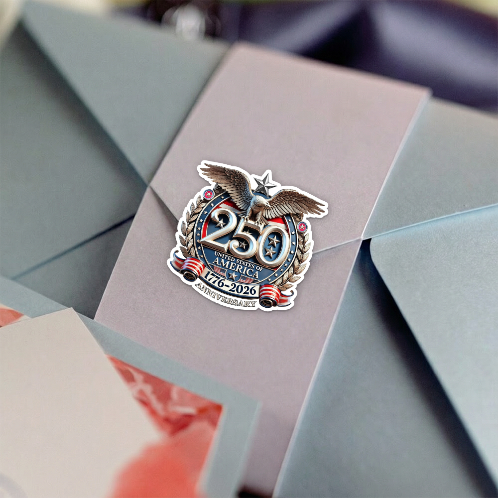 USA Eagles 250th Anniversary Semiquincentennial 1776-2026 Roll Sticker HA75 920212