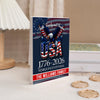 Custom Name Faith, Family & Freedom America 250 Years Patriotic Building Brick Blocks HA75 920540