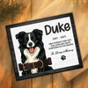 Custom Dog Portrait Photo Memorial 2-Layers Wooden Collar Frame Sympathy Gift LM32 893785