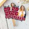 Personalized Congrats Class Of 2026 Face Fan Graduation Party Decoration LM32 899453