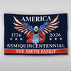 250 Years America Semiquincentennial Double-Sided House Flag CH07 899070