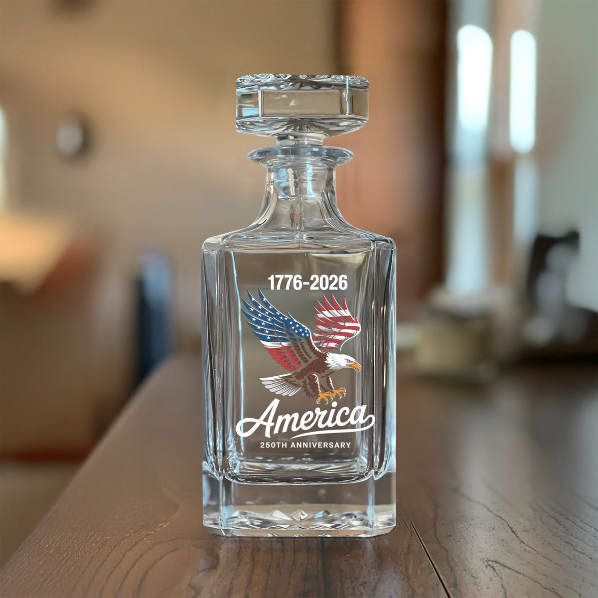 Celebrate 250 Years of America USA Anniversary 1776-2026 Decanter HO82 894518