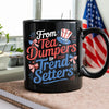 USA 250th Anniversary 250 Years of Freedom America Black Mug HO82 894526