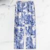 Custom Dog Breeds Chinoiserie Toile De Jouy Style Personalized Satin Pajamas HA75 892542