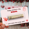 Custom Valentine's Day Money Holder Card Funny Gift For Couple HO82 901128