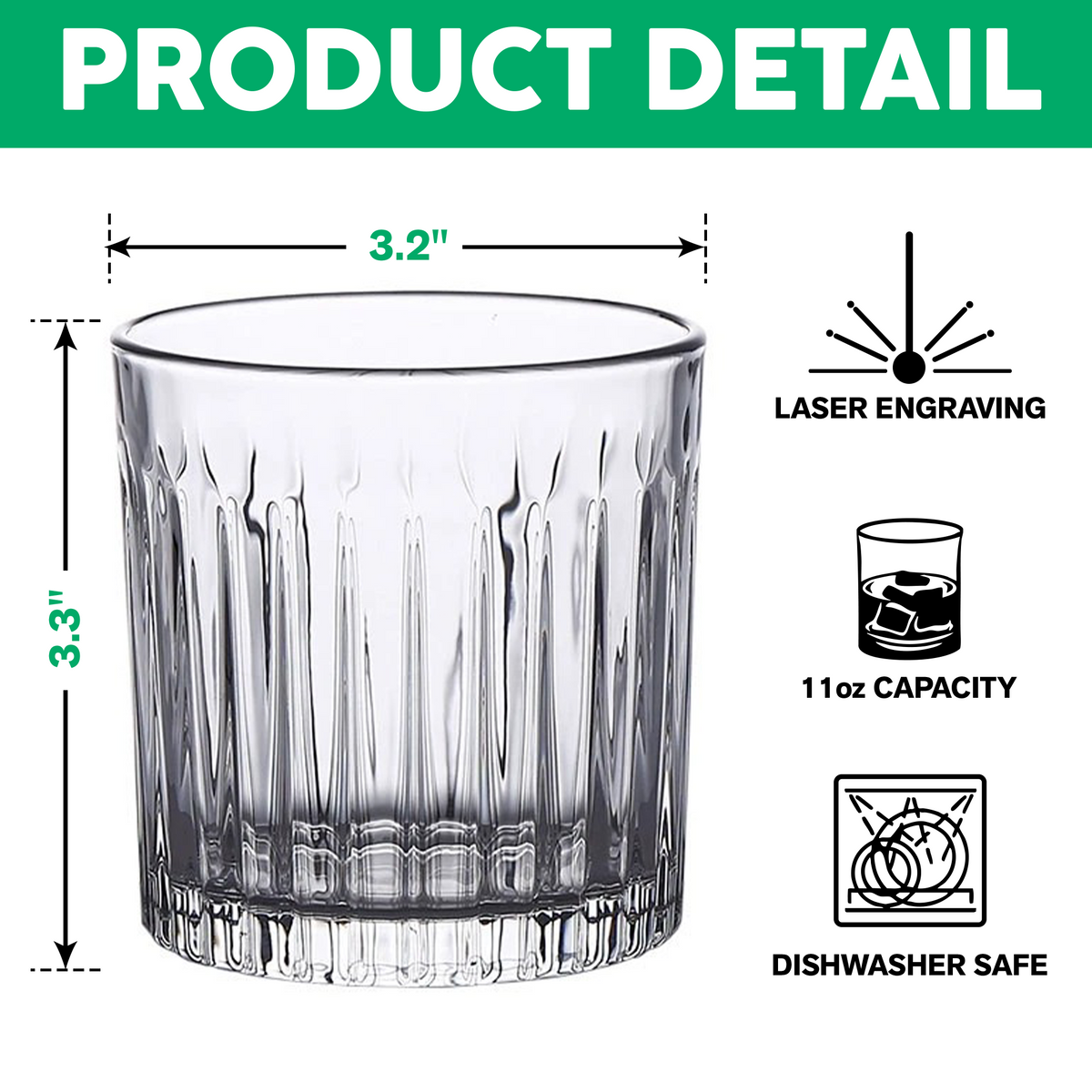 Personalized I F*cking Love You Engraved Vertical Line Whiskey Glass Naughty Valentine Gift CH07 899760
