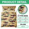 Custom Photo With Accessories Pattern Car Bedding Set Gift For Car Lovers CH07 895596