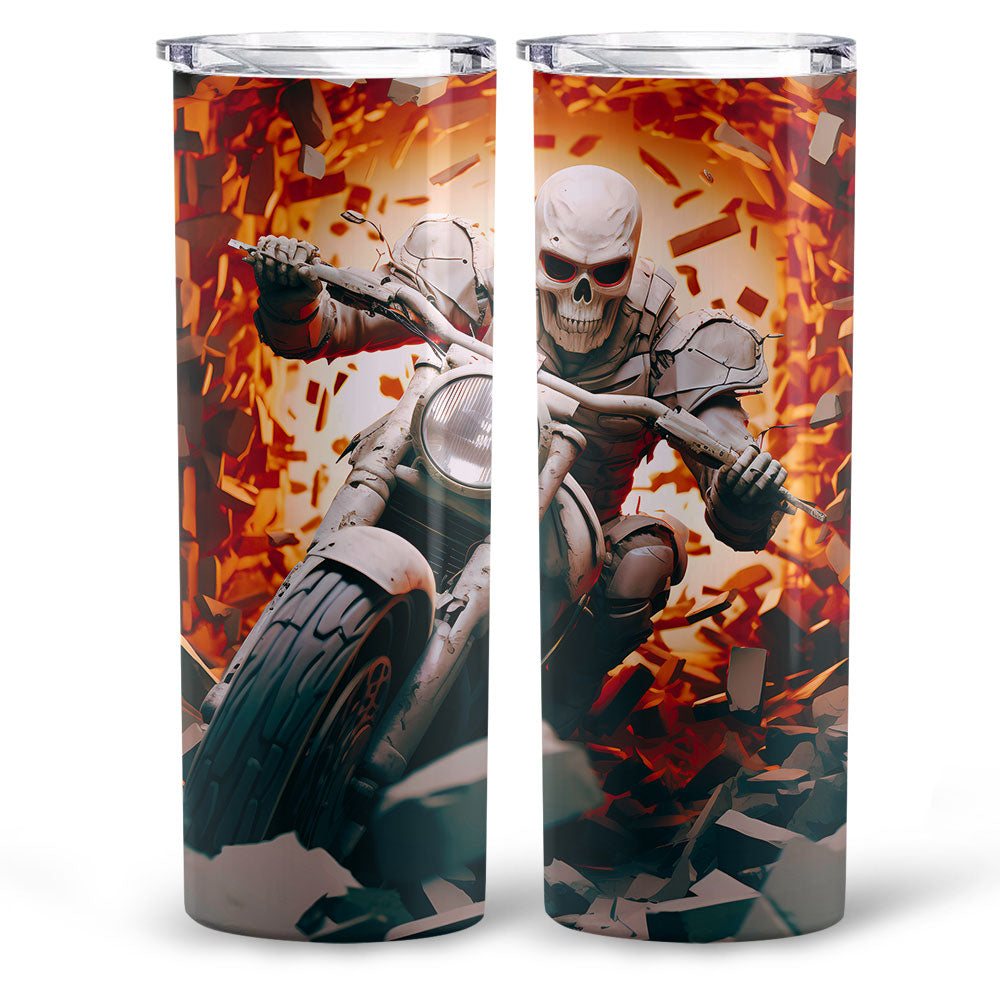 Skeleton Halloween Skinny Tumbler HO82 894954