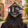Personalized Country Flag Graduation Cap Topper Class of 2026 Gift CH07 910900