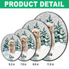 Custom Photo Dog Stained Glass Suncatcher For Christmas HA75 897056