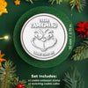 Personalized Family Name A Merry Christmas Cookie Stamp HA75 898348