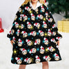 Custom Face Photo Dog Cat Hoodie Blanket  For Dog Cat Lovers HA75 898282