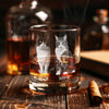 Custom Pet Photo To Dad From The Reasons You Drink Personalized Engraved Whiskey Glass CH07 895730