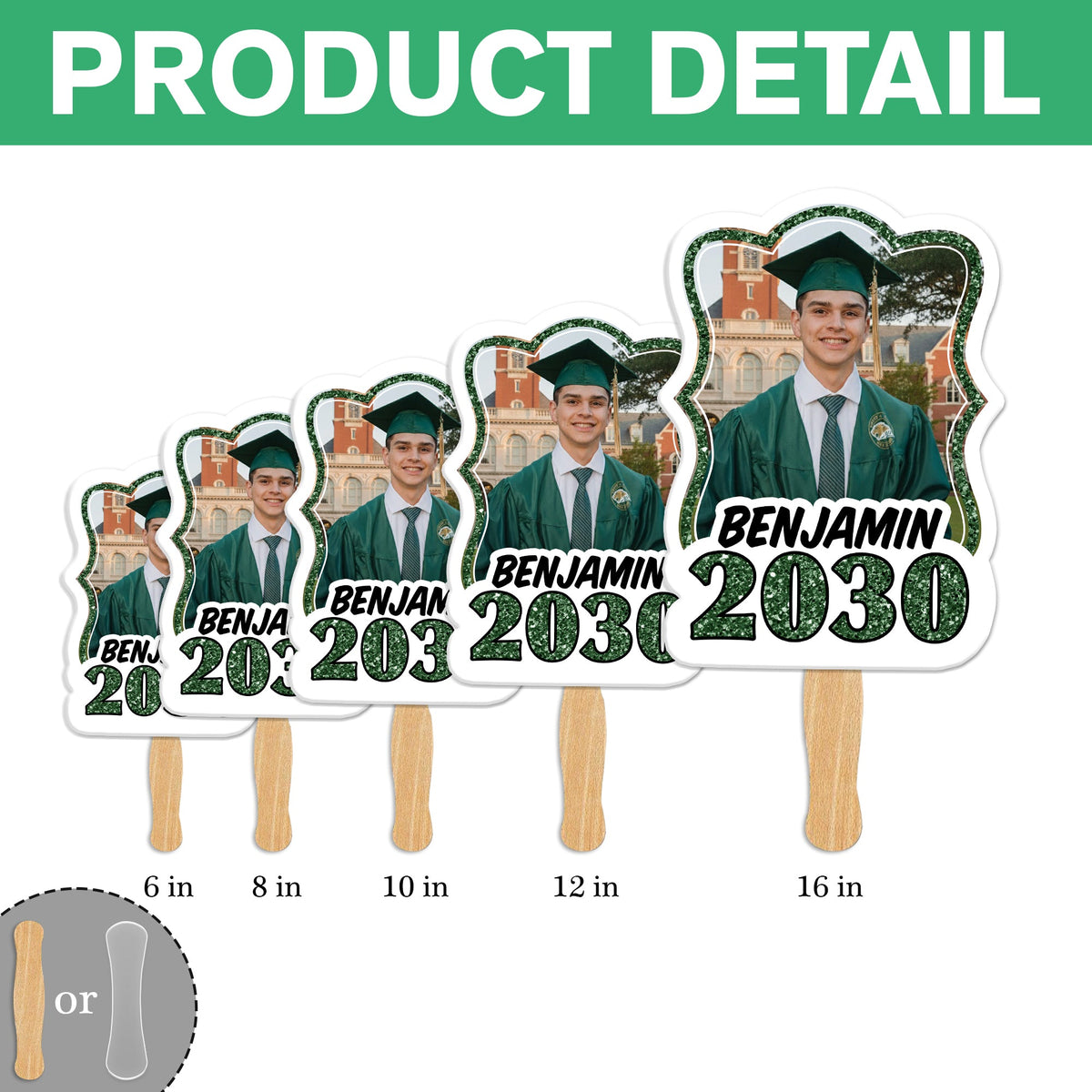 Custom Photo Graduate Class Of 2026 Face Fan LM32 899135