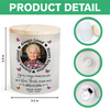 Custom Photo Always In Our Thoughts Memorial Glass Jar With LED Candle HO82 893822