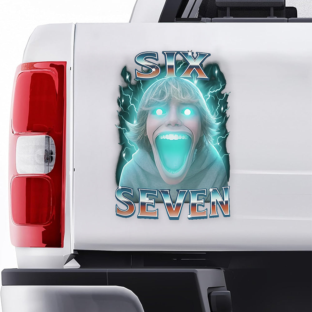 Funny Six Seven The Mason 67 Kid Gen Alpha Meme Decal Sticker HO82 900500