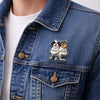 Custom Face Cute Dog Acrylic Pin For Dog Dad Dog Mom CH07 911074