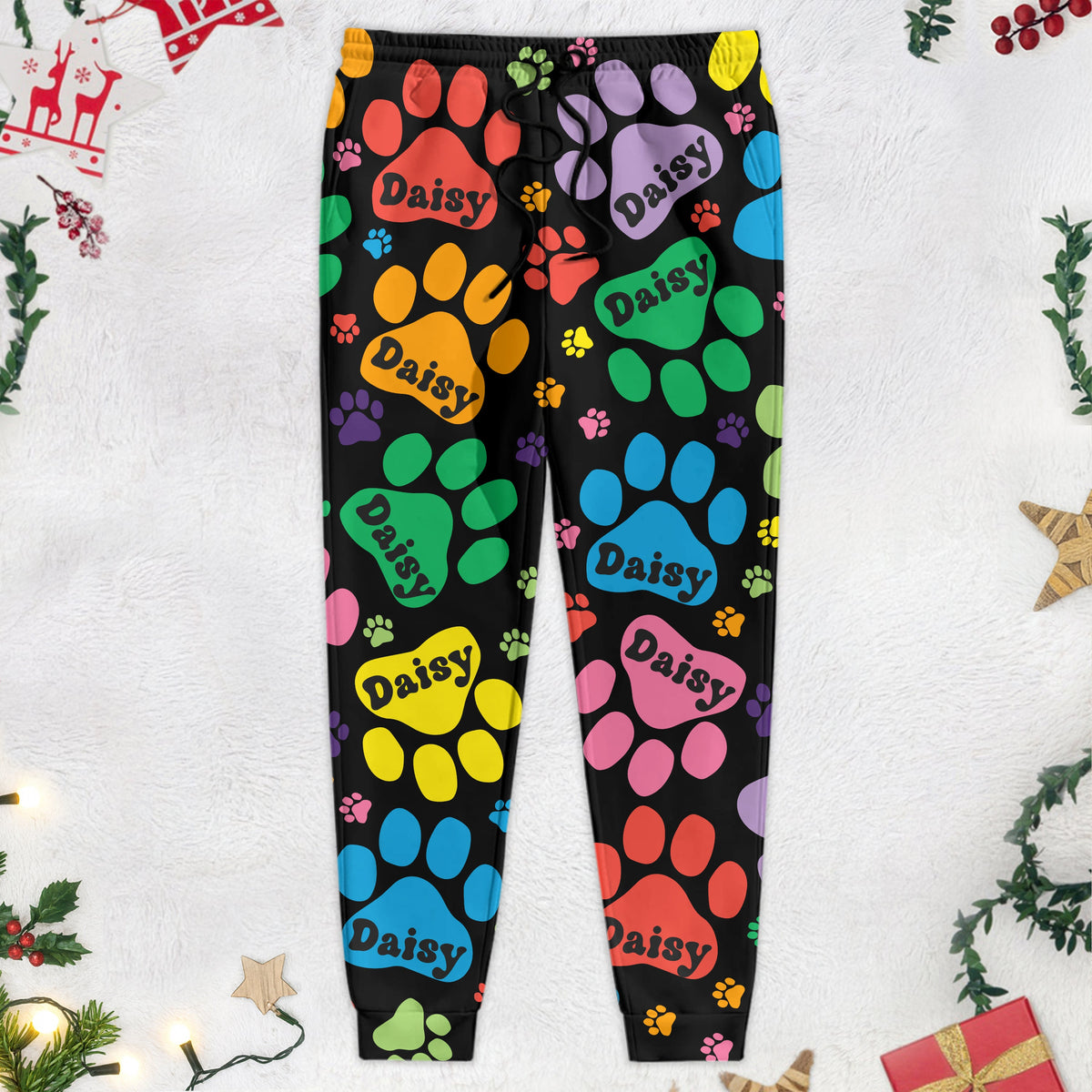 Custom Name Area Bones And Paws Sweatpants TA29 889960