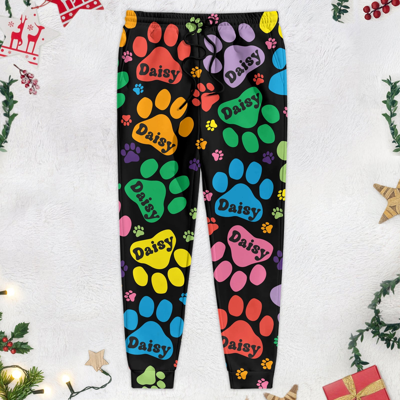Custom Name Area Bones And Paws Sweatpants TA29 889960