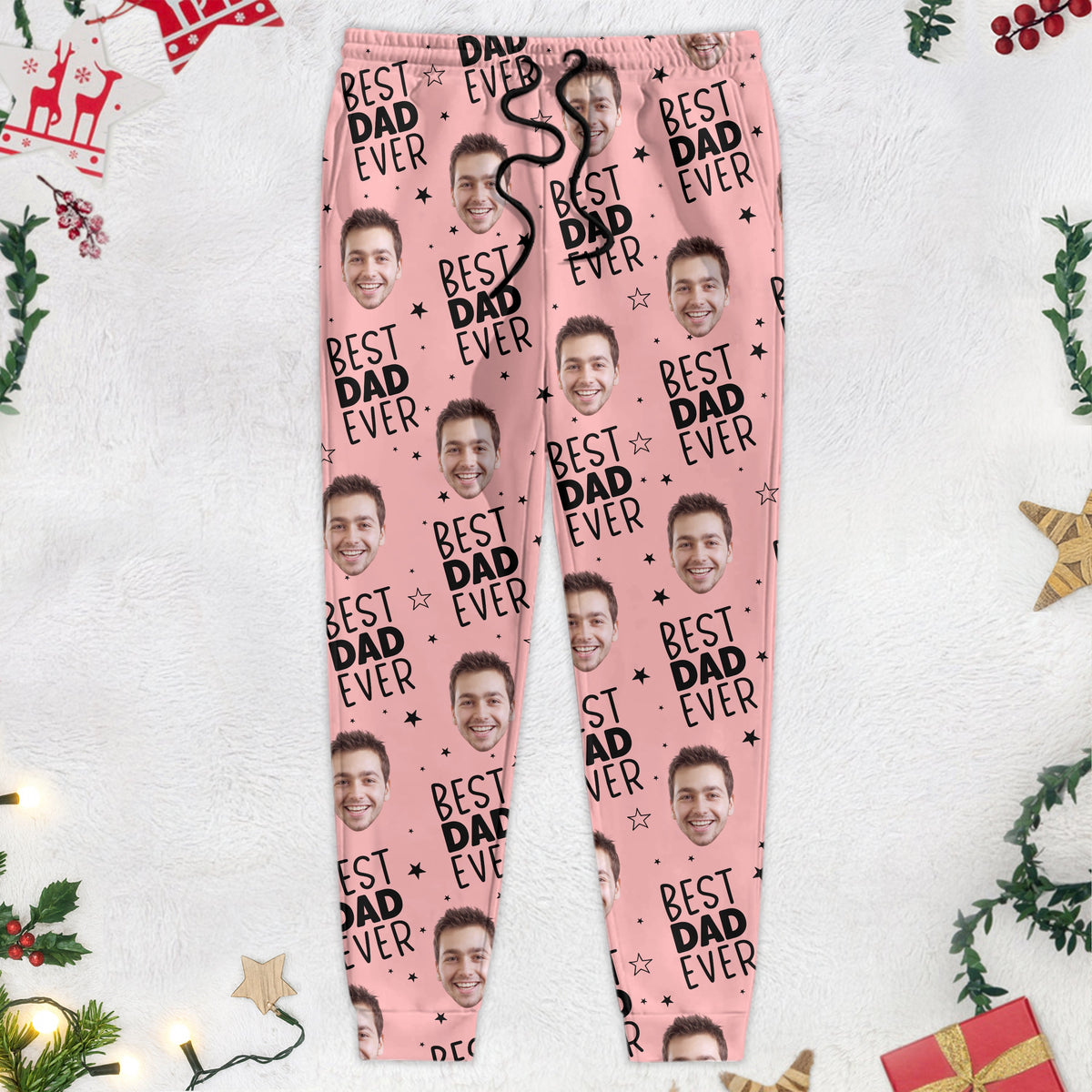 Custom Photo Best Dad Mom Ever Family Sweatpants TH10 894193