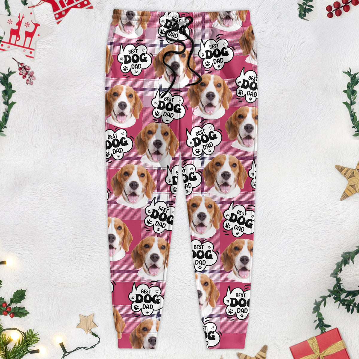 Custom Photo I Woof You - Personalized Sweatpants Gift For Dog Lovers HO82 894388