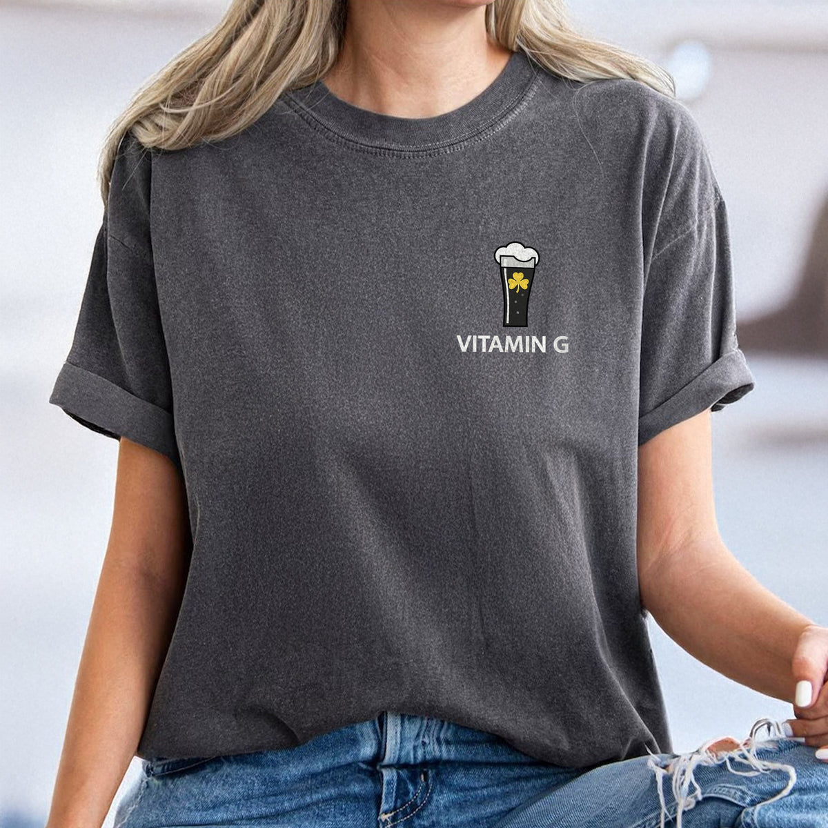 Funny Vitamin G Beer - Irish Pub Party Patrick's Day Comfort Shirt LM32 899201