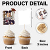 Custom Photo Graduation Ceremony Decoration Cupcake Toppers LM32 893243