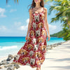 Custom Cute Dog Photo Coquette Pink Bows Hawaii Maxi Dress LM32 893399
