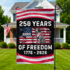 Custom Dog America 250 of Freedom Garden Flag For Dog Lovers LM32 895321