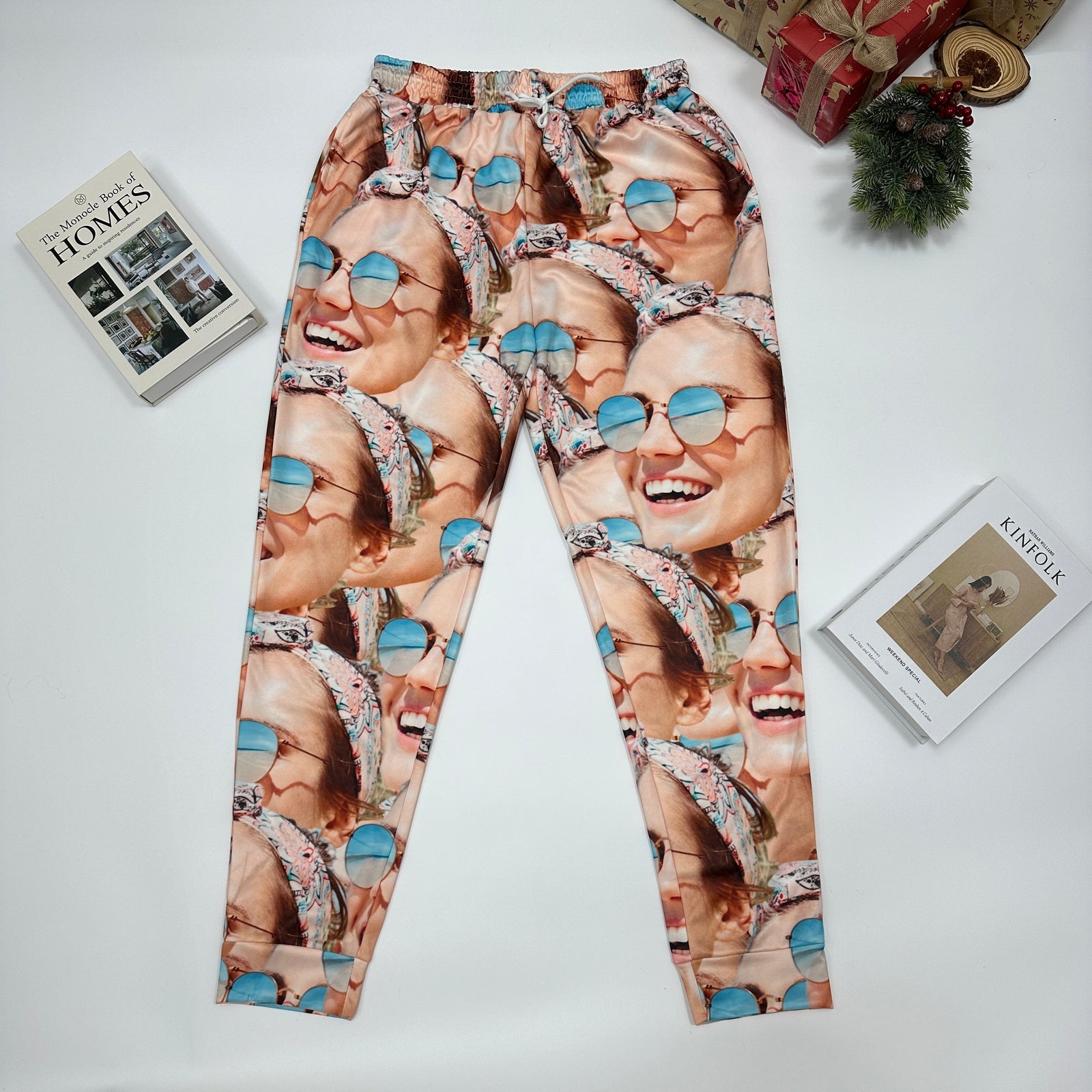 Custom Photo Portrait Sweatpants For Men and Women's N369 HN590