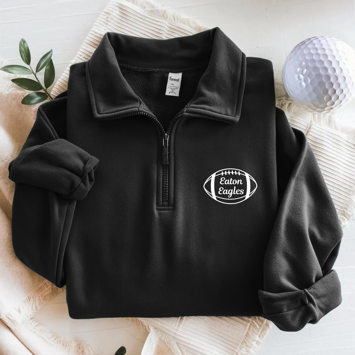 Custom Name Printed Quarter Zip Sweater Gift for Sport Lovers TH10 898265